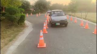 How to Pass LTV LShape DRIVING TEST Training Licence TEST TRAINING in Lahore DRIVING SCHOOL Tips [upl. by Mehitable]