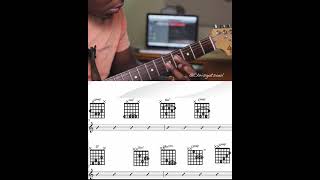 Movable Diatonic Chords Exercise l Guitar Lesson [upl. by Lered843]