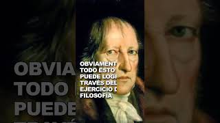 Hegel Fenomenologia del Espiritu y biografia [upl. by Htesil906]