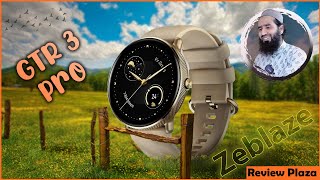 Zeblaze GTR 3 Pro Smartwatch Full Review 2023  Review Plaza [upl. by Cychosz141]