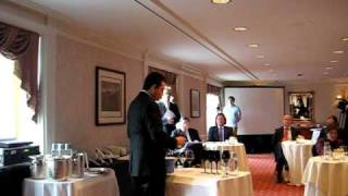 Best Sommelier in America Competition 2009 Blind Tasting [upl. by Nekcerb]