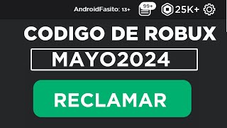 Codigos que te Dan Robux GRATIS✅️en Roblox MAYO 2024 [upl. by Minta]