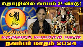 November Month Rasi Palan 2024  Kanni  நவம்பர் மாத ராசி பலன்கள்  Rudhran Astro [upl. by Cindra]