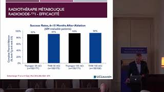 François JAMAR RADIOTHÉRAPIE MÉTABOLIQUE  BÉNÉFICES ET RISQUES [upl. by Alick]