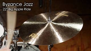 Meinl Cymbals B22JBAR Byzance 22quot Jazz Big Apple Ride Cymbal [upl. by Nievelt9]