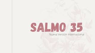 Salmo 35  NVI  📖 Lectura de la Biblia ❤️ [upl. by Jacquelynn209]