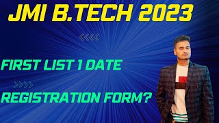 JAMIA BTech Counselling 202324  JMI JEE Mains Counselling 2023  JMI BTech Registration 2023 [upl. by Ecylahs784]