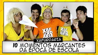 10 MOMENTOS MARCANTES DA ÉPOCA DE ESCOLA [upl. by Ellery]