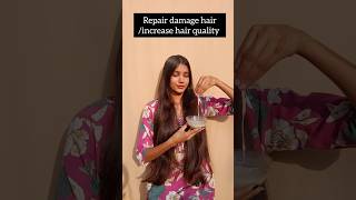 Try This Magical Hair maskrepair damage hair shorts [upl. by Phyl790]