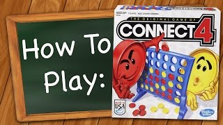 How to play Connect 4 [upl. by Nnairrek254]