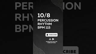 115 BPM Percussion Rhythm 108  drumloop bpm drumbeat flstudio metronome musicproducer [upl. by Swehttam]