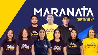 MARANATA  TEMA JA 2024  CANTO OFICIAL  MÍMICAS [upl. by Torrin418]