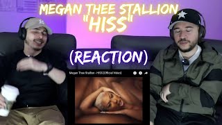 Megan Thee Stallion  Hiss Official Video  REACTION [upl. by Yerahcaz]