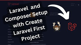 How Composer and Laravel Setup with Create Laravel First Project  2023  Code Camp BD [upl. by Samford]