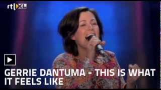 The Voice of Holland 2013  Auditie  Gerrie Dantuma  This Is What It Feels Like [upl. by Primo]