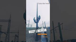 Load Passing 35 kls 💪⚡🙏🇨🇿 lineman linemanlife ngcplineman [upl. by Skylar]