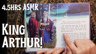 ASMR  45Hrs King Arthur Compilation Whispered Reading  British Mythology [upl. by Hicks]