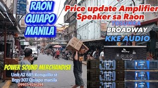 Power amplifier price update Quiapo manila [upl. by Latsyrk620]