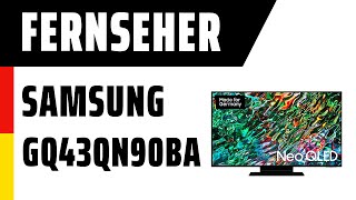 Fernseher Samsung GQ43QN90BATXZG QN90B  Test  Deutsch [upl. by Acireed]