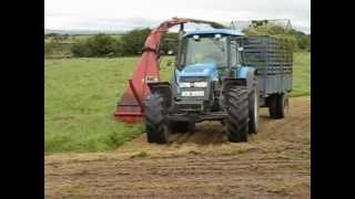 SILAGE SEASON 2009  NC SIDE MOUNTED SINGLE CHOP 35 [upl. by Iduj]