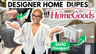 NEW HomeGoods Home Decor Finds March 2024  Pottery Barn and RH Look for Less [upl. by Midis]