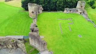 Flint castle Wales Castell y Fflint castlesofwales wales Northwales Flintshire Castles [upl. by Strage436]