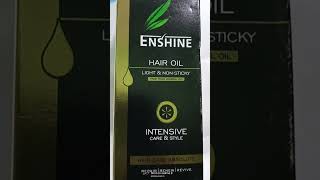 Enshine Hair Oil medical health hair Scalp dandruff Hair problems Hair solution Big Hair [upl. by Atirahc529]