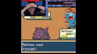 Wolfy Playz loses methane Pokemon Red Nuzlocke Rage [upl. by Norat]