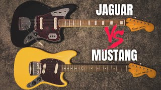 Squier Mustang vs Jaguar [upl. by Valdis]