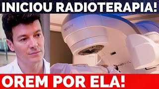 Vera Viel inicia tratamento de radioterapia contra o câncer um mês depois de cirurgia [upl. by Festa376]