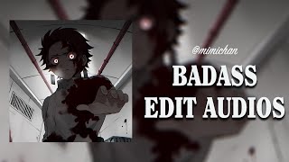 badass edit audios that your inner demon will love [upl. by Burr]