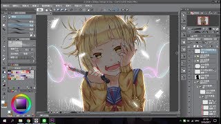 【兎巫女】Clip Studio Paint 電繪 我的英雄學院渡我被身子 全過程縮時繪圖 [upl. by Memberg]