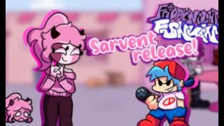 FNF Sarvente Release – Sarv not in church Mod [upl. by Snodgrass]