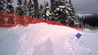 Ken Achenbach 30th Anniversary Mt Baker Banked Slalom Winning Run POV [upl. by Augusta]