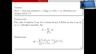 Método Probabilístico en Combinatoria clase 16 [upl. by Mosnar]