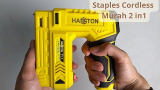 Staples Cordless Murah 2 in 1 Cordless Haston ART 4090007 [upl. by Liatrice]