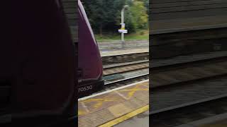 Class 170 departs Belper [upl. by Sabrina]