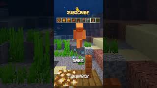 Minecraft but taking DAMAGE gives RANDOM ITEMS ⛏️ shorts [upl. by Berardo128]