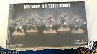 40k First Look Scions Astra Militarum Tempestus Unboxing [upl. by Seligmann]