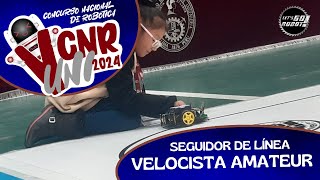 Seguidor de Línea Velocista Amateur  V CNR UNI Lima Perú [upl. by Ahsema193]