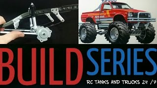 Tamiya Toyota 4X4 PickUp MOUNTAIN RIDER  Build Series  Suspension Dampers amp Hubs Steps 13 to 17 [upl. by Esra]