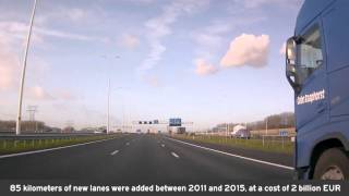 A15 Rotterdam Ridderkerk  Spijkenisse [upl. by Dnomyad976]