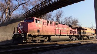 CP 8168 Leads CPKC 247 With 6 Engines Up Front At Rondout With Horn Action 122023 [upl. by Nuahsyd]