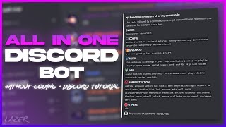 How to make a Discord Bot WITHOUT CODING 2022 [upl. by Eanwahs982]