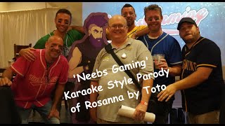 Neebs Gaming  Parody of Rosanna  Karaoke [upl. by Nasas]