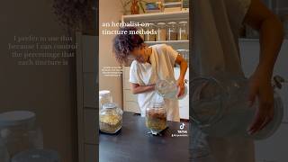 an herbalist on tincture making methods herbalism tincturemaking [upl. by Candless]