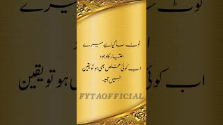 Heart Touching poetry  Urdu Shayari  Islamic Quotes  Best poetry  aqwalezareen [upl. by Ahsein]