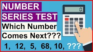 NUMBER SERIES TEST Questions and Answers How to PASS a Numerical Reasoning Test [upl. by Esiuole]