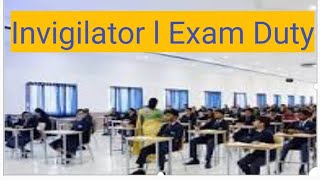 Invigilator l Exam Duty invigilator invigilatorduty [upl. by Egidio]