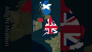 What if Great Britain collapses map mapper europe countryballs [upl. by Aennil]